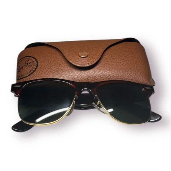 Ray-Ban B&L Wayfarer Max Sunglasses Tortoise Frames‎ Vintage USA Rare - Picture 4 of 12